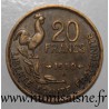 FRANKREICH - KM 917.2 - 20 FRANCS 1950 B - TYP GEORGES GUIRAUD - 3 FEDERN