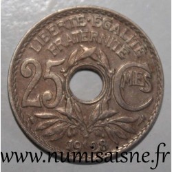 GADOURY 380 - 25 CENTIMES 1928 - TYPE LINDAUER - KM 867