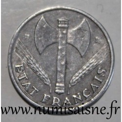 FRANCE - KM 914 - 50 CENTIMES 1943 B - Beaumont le Roger - TYPE BAZOR