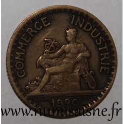FRANCE - KM 876 - 1 FRANC 1920 - TYPE CHAMBER OF COMMERCE