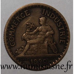 GADOURY 468 - 1 FRANC 1920 - TYPE CHAMBRE DE COMMERCE - KM 876