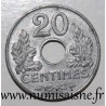 FRANCE - KM 900 - 20 CENTIMES 1942 - TYPE 20