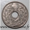 FRANCE - KM 867 - 25 CENTIMES 1922 - TYPE LINDAUER