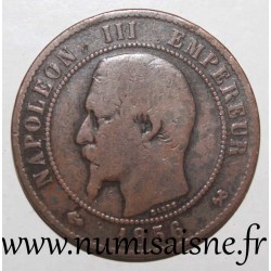 FRANCE - KM 771 - 10 CENTIMES 1856 B - Rouen - TYPE NAPOLEON III