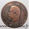 FRANCE - KM 771 - 10 CENTIMES 1853 A - Paris - TYP NAPOLEON III