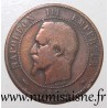 FRANCE - KM 771 - 10 CENTIMES 1854 BB - Strasbourg - NAPOLEON III - Little Bee