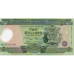 SOLOMON ISLANDS - PICK 23 - 2 DOLLARS (20)01