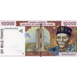 WEST AFRICAN STATES - TOGO - PICK  814T.b  - 10.000 FRANCS 1994 - B C E A O