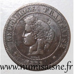 FRANCE - KM 821 - 5 CENTIMES 1876 - A Paris - TYPE CÉRÈS