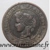 FRANCE - KM 821 - 5 CENTIMES 1872 A - Paris - TYPE CÉRÈS