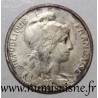 FRANCE - KM 842 - 5 CENTIMES 1914 - TYPE DUPUIS - SILVERED