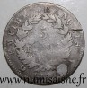 FRANCE - KM 694 - 5 FRANCS 1809 - TYPE NAPOLÉON EMPEROR