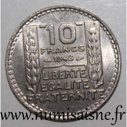 FRANKREICH - KM 909 - 10 FRANCS 1948 - TYP  TURIN - Kleiner kopf