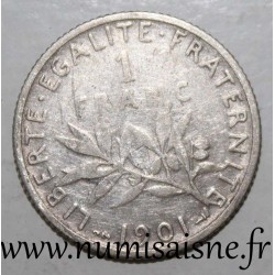 FRANKREICH - KM 844 - 1 FRANC 1901 - TYP SÄMANN