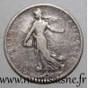 FRANKREICH - KM 844 - 1 FRANC 1906 - TYP SÄMANN