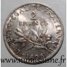 FRANCE - KM 845 - 2 FRANCS 1898 - TYPE SOWER