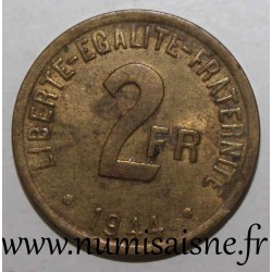 FRANCE - KM 905 - 2 FRANCS 1944 - TYPE FREE FRANCE