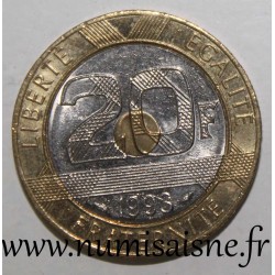 GADOURY 871 - 20 FRANCS 1993 - TYPE MONT SAINT MICHEL - KM 1008