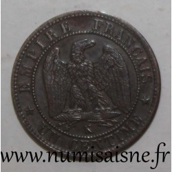 FRANCE - KM 795 - 1 CENTIME 1862 K - Bordeaux - TYPE NAPOLEON III