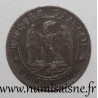 FRANCE - KM 795 - 1 CENTIME 1862 A - Paris - TYPE NAPOLEON III