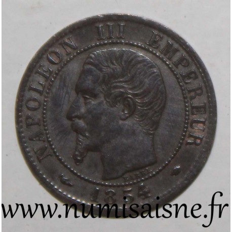 FRANCE - KM 775.1 - 1 CENTIME 1854 MA - Marseille - TYPE NAPOLEON III