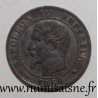 FRANCE - KM 775.1 - 1 CENTIME 1854 MA - Marseille - TYPE NAPOLEON III