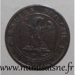 FRANCE - KM 775.1 - 1 CENTIME 1854 MA - Marseille - TYPE NAPOLEON III