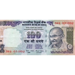 INDE - PICK 91 i - 100 RUPEES - NON DATE (1996)