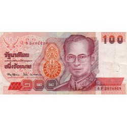 THAILANDE - PICK 97 - 100 BAHT - BE 2537 (1994) - SIGN 67