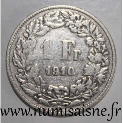 SUISSE - KM 24 - 1 FRANC 1910 B - Berne