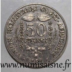 WEST AFRICAN STATES - KM 6 - 50 FRANCS 1989
