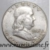 UNITED STATES - KM 199 - 1/2 DOLLAR 1961 - Benjamin Franklin