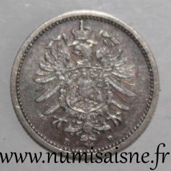 GERMANY - KM 5 - 20 PFENNIG 1874 B - Hanover