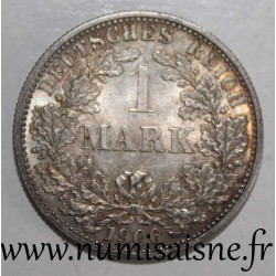 GERMANY - KM 14 - 1 MARK 1906 F - Stuttgart