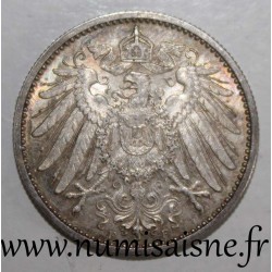 GERMANY - KM 14 - 1 MARK 1906 F - Stuttgart