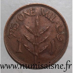 PALESTINE - KM 1 - 1 MIL 1943