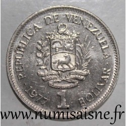 VENEZUELA - Y 52 - 1 BOLIVAR 1977