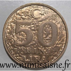 TURQUIE - KM 1056 - 50.000 LIRA 1998