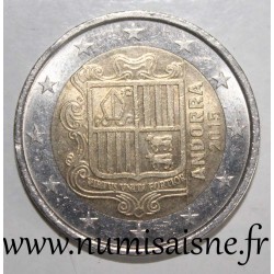 ANDORRA - KM 527 - 2 EURO 2015