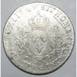 Gad 322 - LOUIS XV - ECU AU BANDEAU - 1749 S REIMS - INEDIT - TB