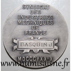 FRANCE - MEDAL - SYNDICATE OF MECHANICAL INDUSTRIES - 1839 - DENIS PAPIN - 1647 - 1714