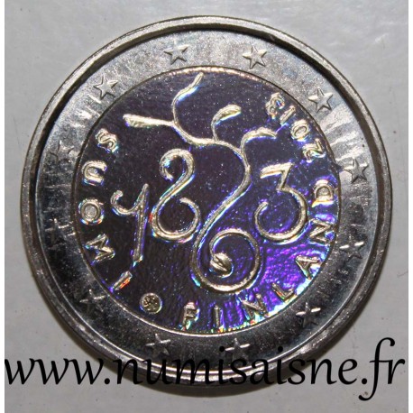 FINLANDE - 2 EURO 2013 - Parlement - HOLOGRAMME