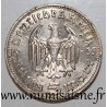 GERMANY - KM 86 - 5 MARK 1935 D - Munich