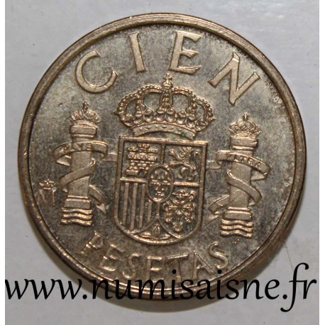 ESPAGNE - KM 826 - 100 PESETAS 1982 - JUAN CARLOS I