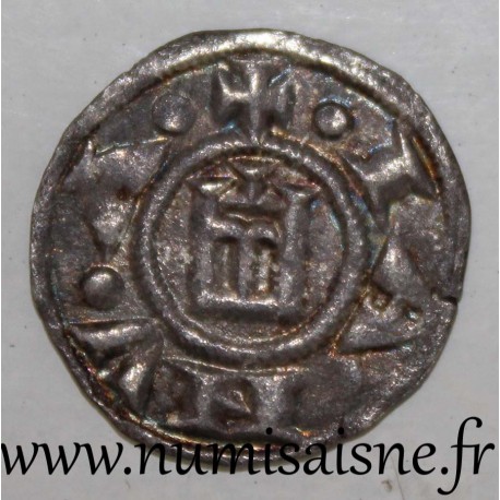 ITALIE - GÊNES - BIAGGI 835 - DENIER 1139 - 1339 - TYPE CONRAD