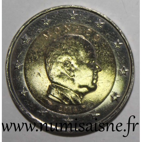 MONACO - KM 195 - 2 EURO 2014 - PRINCE ALBERT II