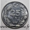 TURKEY - KM 975 - 25 LIRA 1985