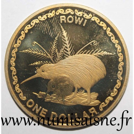 NEW ZEALAND - KM 276 - 1 DOLLAR 2005 - KIWI