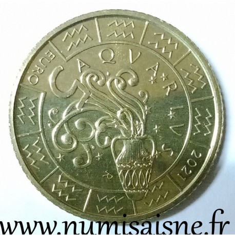 SAN MARINO - 5 EURO 2021 - ASTRONOLOGICAL SIGN OF THE AQUARIUS