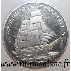 GERMANY - MEDAL - SEEFAHRT IST NOT - BOAT SCHOOL - GORCH FOCK - 1976